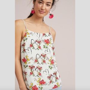 Anthropologie Beloved Silk Cami